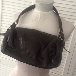 Sundance brand brown leather bag